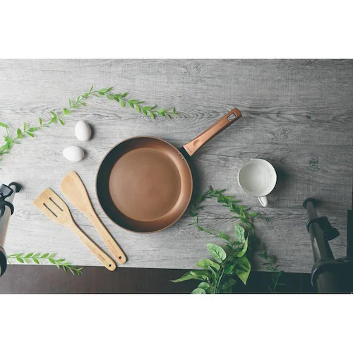 パール金属 フライパン 26cm IH ガス火対応 VISIONS GOLD Coating ゴールド CP-8812 【プラザセレクト】_3