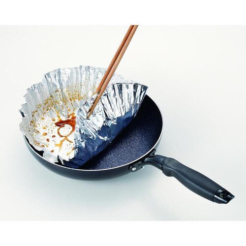 パール金属 クッキングシート アルミ フライパン用 フライパンシート 26cm用 20枚入 HB-5385 【プラザセレクト】_4