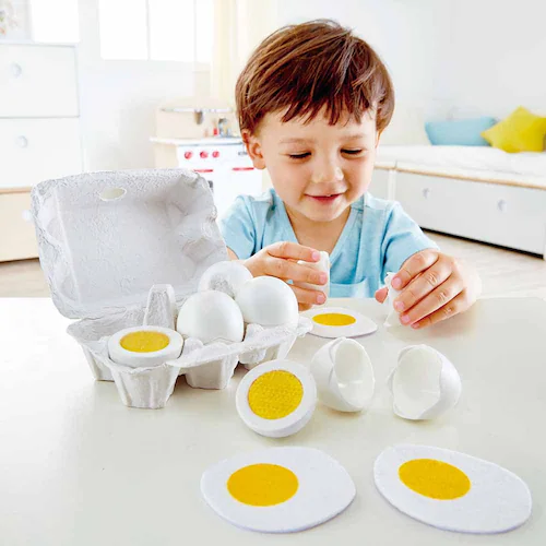 カワダ ハペ 割って遊べる たまごセット E3156 【プラザセレクト】_3