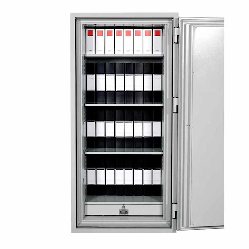 マスターロックセントリー日本株式会社 テンキー式2時間耐火業務用金庫 ライトグレー S21077 【時間指定不可】【代引不可】【同梱不可】【プラザセレクト】_3