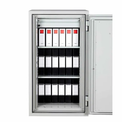 マスターロックセントリー日本株式会社 テンキー式1時間耐火業務用金庫 ライトグレー S8771 【時間指定不可】【代引不可】【同梱不可】【プラザセレクト】_3