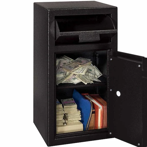 マスターロックセントリー日本株式会社 投入式金庫 ブラック DH-134E 【時間指定不可】【代引不可】【同梱不可】【プラザセレクト】_2