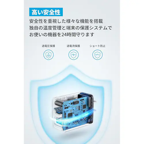 Anker AJ[ Chargeri20WC 2-Portj with USB-C  USB-C P[u B2348N11 ubNyvUZNgz_6