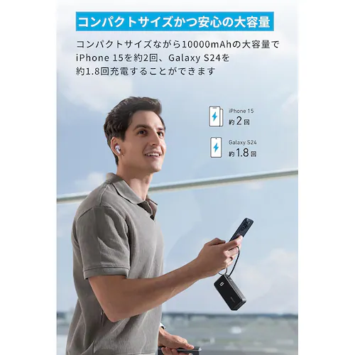Anker AJ[ Power Banki10000mAhC FusionC Built-In USB-C P[uj A1637N11 ubNyvUZNgz_4