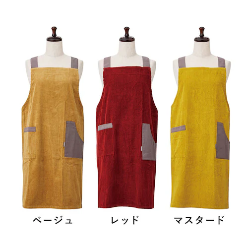 レゾトレーディング アデル エプロン 78×99cm 722508 ベージュ【プラザセレクト】_11