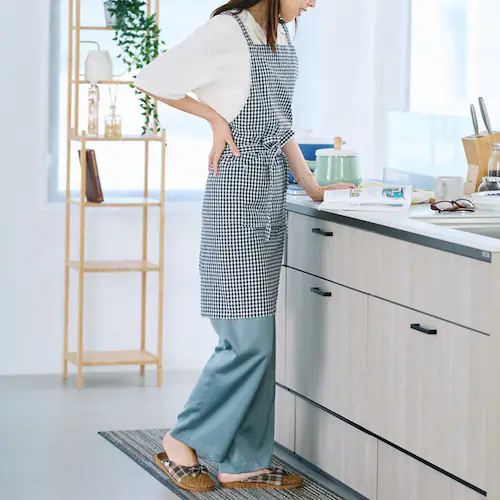 レゾトレーディング チェスター エプロン 82×88cm 722607 ブラック【プラザセレクト】_4