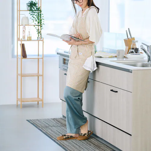 レゾトレーディング チェスター エプロン 82×88cm 722607 ブラック【プラザセレクト】_6