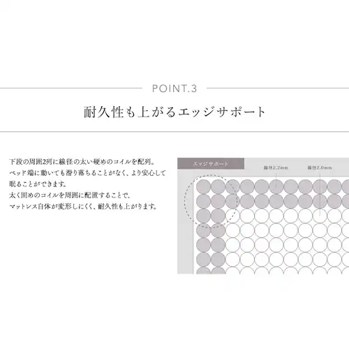 マットレスEXE-300 S 【時間指定不可】【代引不可】【同梱不可】【プラザセレクト】_8