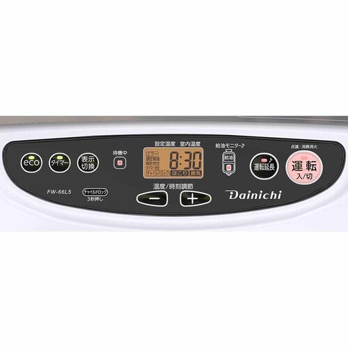 ダイニチ 石油FH・Lタイプ 木造17畳コンクリ23畳・タンク9L ムーンホワイト_2