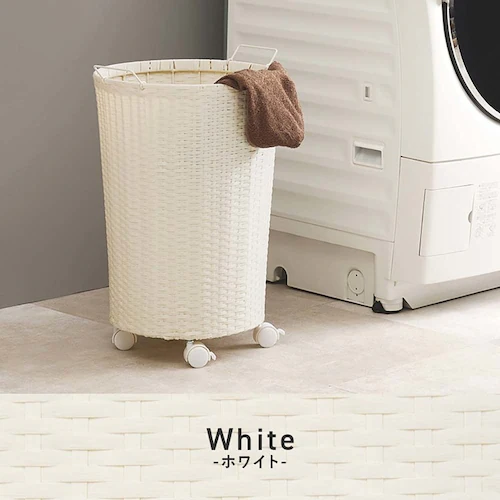 バスケットワゴン RUD-2448DBR ダークブラウン【時間指定不可】【代引不可】【同梱不可】【プラザセレクト】_11