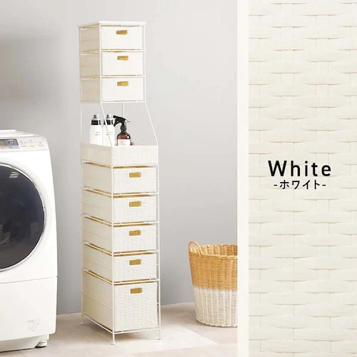 ランドリーチェスト 幅25cm RAN-2461DBR ダークブラウン【時間指定不可】【代引不可】【同梱不可】【プラザセレクト】_15