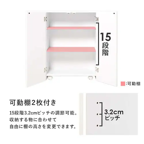 ブックシェルフ VKB-7277NA ナチュラル【時間指定不可】【代引不可】【同梱不可】【プラザセレクト】_8