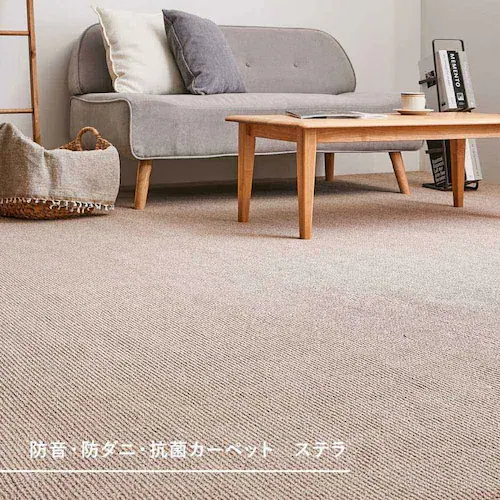 ペットにやさしい抗菌カーペット ステラ 江戸間6畳 600094360 グレー【時間指定不可】【代引不可】【同梱不可】【プラザセレクト】_2