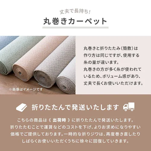 ペットにやさしい抗菌カーペット ステラ 江戸間6畳 600094360 グレー【時間指定不可】【代引不可】【同梱不可】【プラザセレクト】_9