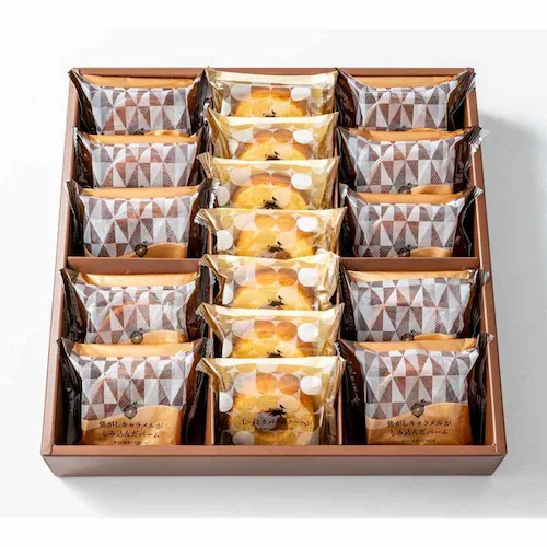 焦がしキャラメルがしみ込んだバーム詰合せ 17個入 MRK-05 【時間指定不可】【代引不可】【同梱不可】【プラザセレクト】_3