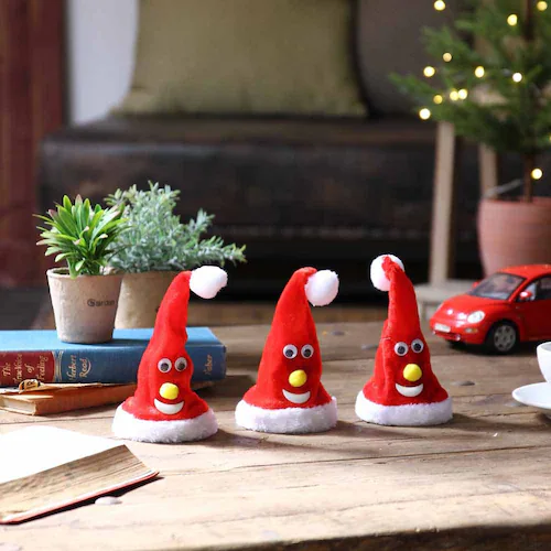 SOW FUNNY�N���X�}�X �~���[�W�b�N �t���t���T���^�n�b�g LCXZ2010SW �y�v���U�Z���N�g�z_2