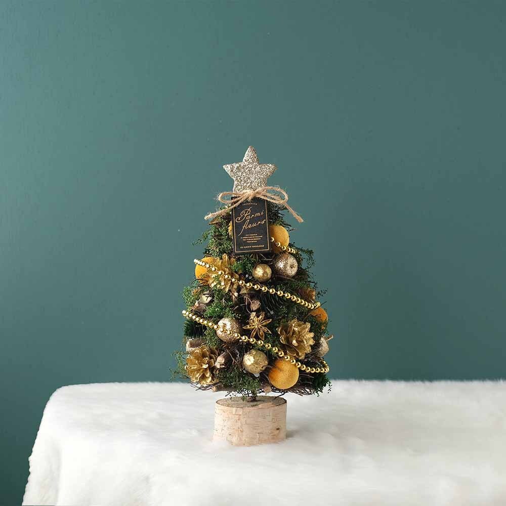 GREEN✧Xmasツリーのオルゴナイト♥容音さま♥専用です ケー・イー・アイ クリスマスナチュラルツリーオブジェ M CM1719-B