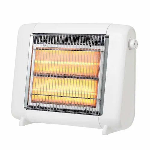 (株)シイー・ネット ハロゲンヒーター ホワイト CDHM206WH 【プラザセレクト】_5