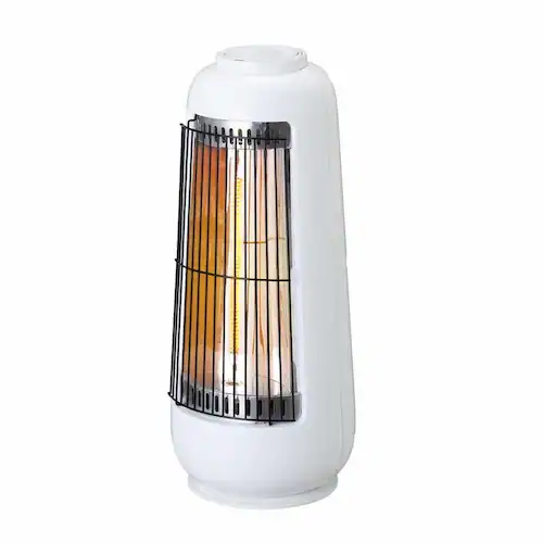 (株)シイー・ネット ミニカーボンヒーター ホワイト CDTM307WH 【プラザセレクト】_7