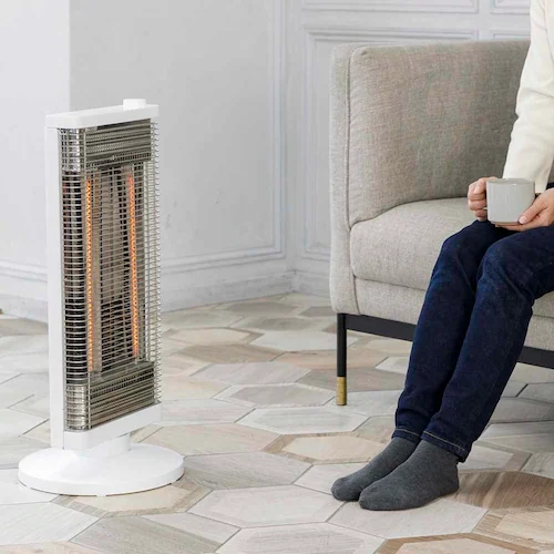 (株)シイー・ネット カーボンヒーター ホワイト CDTM504WH 【プラザセレクト】_5