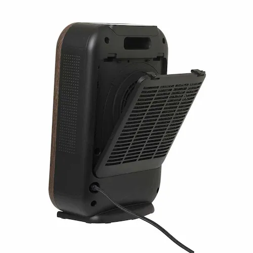 (株)シイー・ネット 人感セラミックヒーター ダークウッド CDCP606DW 【プラザセレクト】_6