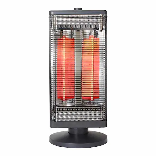 (株)シイー・ネット フラッシュカーボンヒーター グレー CDGM600GY 【プラザセレクト】_2