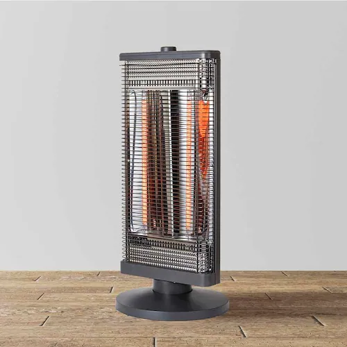 (株)シイー・ネット フラッシュカーボンヒーター グレー CDGM600GY 【プラザセレクト】_3