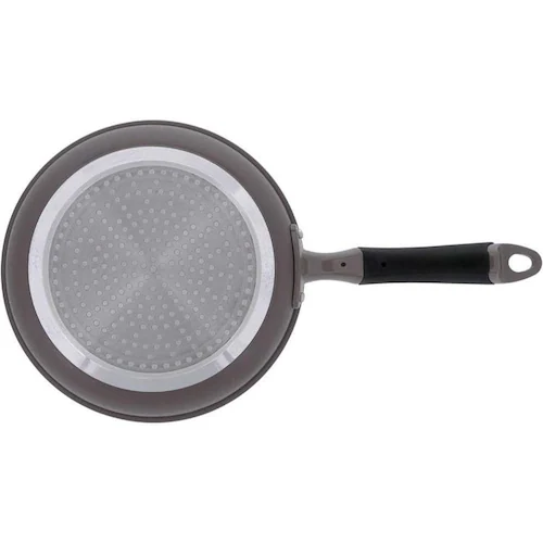 LIV PLUS IH 深型フライパン ダイヤモンドコート 20cm アイスフラワーブラウン ND-8291 【プラザセレクト】_3