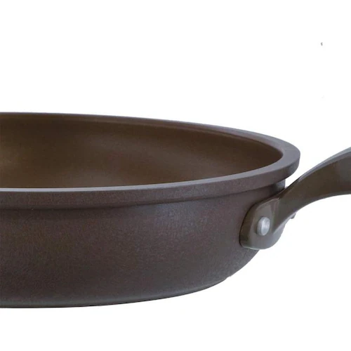 LIV PLUS IH 深型フライパン ダイヤモンドコート 20cm アイスフラワーブラウン ND-8291 【プラザセレクト】_4