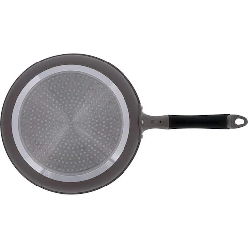 LIV PLUS IH 深型フライパン ダイヤモンドコート 26cm アイスフラワーブラウン ND-8293 【プラザセレクト】_3