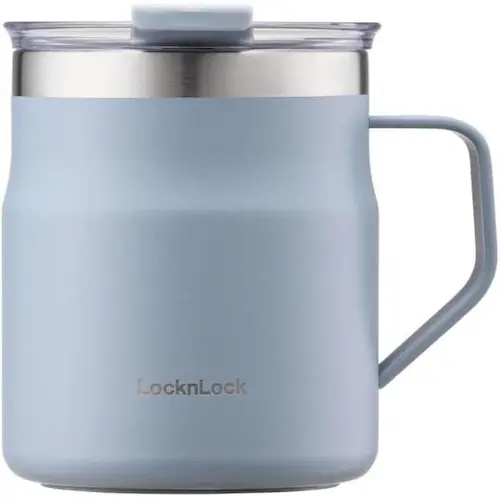 LIV PLUS マグカップ ふた付き ステンレス 355ml LHC4218NWHT ホワイト【プラザセレクト】_4