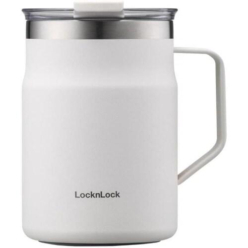 LIV PLUS マグカップ ふた付き ステンレス 475ml LHC4219NWHT ホワイト【プラザセレクト】_2