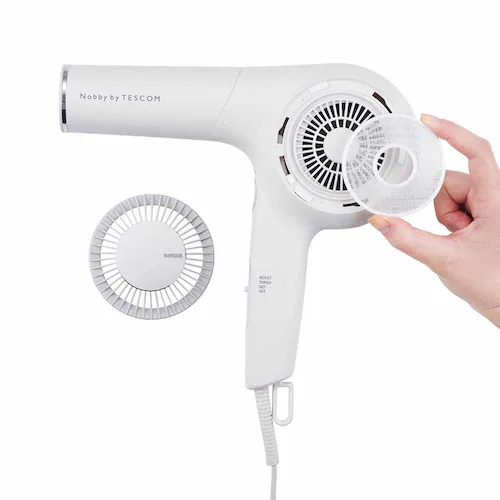 テスコム プロフェッショナルプロテクトイオン ヘアドライヤー NIB500B-H スモーキーグレー【プラザセレクト】_7