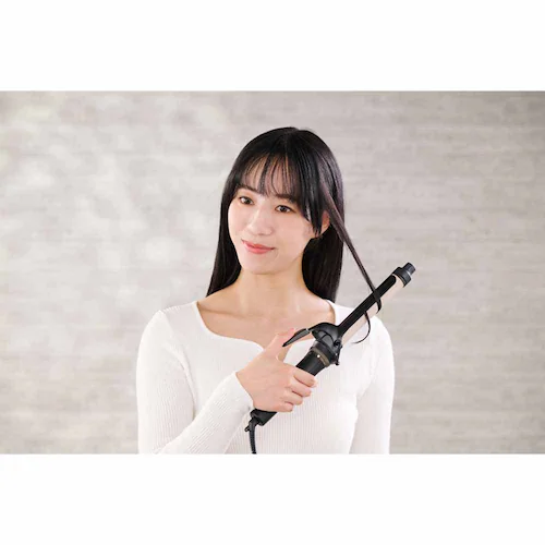 テスコム プロフェッショナル プロテクトイオン カールアイロン ブラック NIM326B-K 26mm径【プラザセレクト】_4