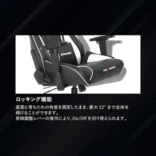 AKRacing �G�[�P�[���[�V���O �Q�[�~���O�`�F�A AKR-Pro-XV2 �O���[_6