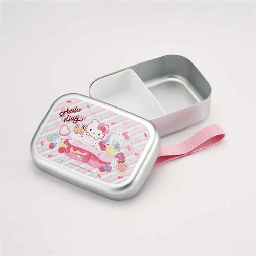 アルミ お弁当箱 370ml サンリオ FancySnacksSweets ALB5NV クロミ【プラザセレクト】_6