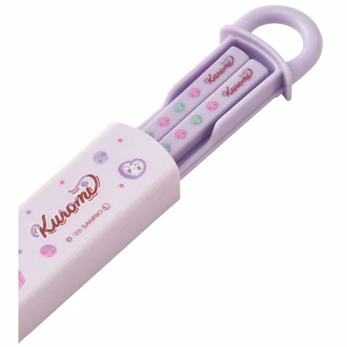 おはし・スライド箸箱セット サンリオ FancySnacksSweets ABS2AM クロミ 【プラザセレクト】_2