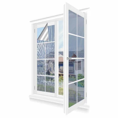 ガラスフィルム 静電気吸着(約)60×200cm in033-60-bl ブルー【プラザセレクト】_3