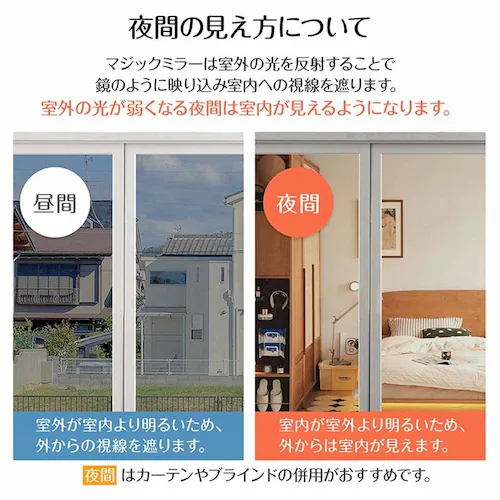 ガラスフィルム 静電気吸着(約)90×200cm in033-90-bk ブラック【プラザセレクト】_15