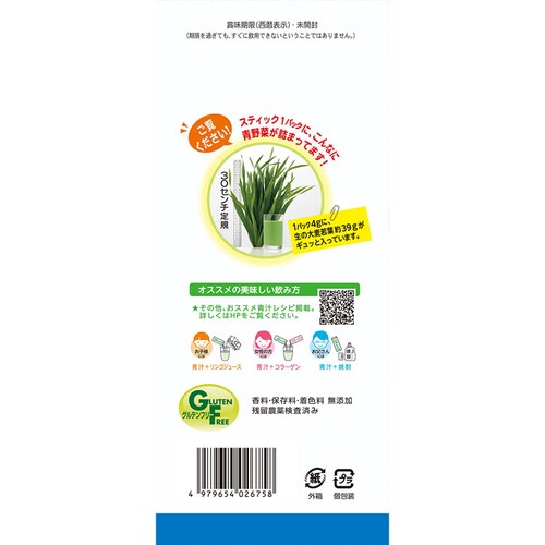 山本漢方製薬 乳酸菌大麦若葉粉末徳用 4g×30包 【プラザセレクト】_4