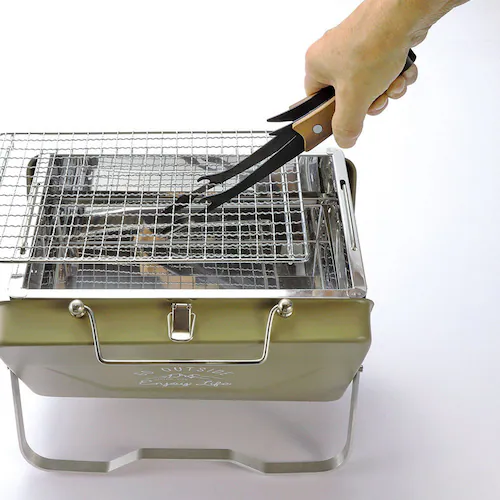 黒鹿トング 18cm ステンレス UG-3320 【プラザセレクト】_4