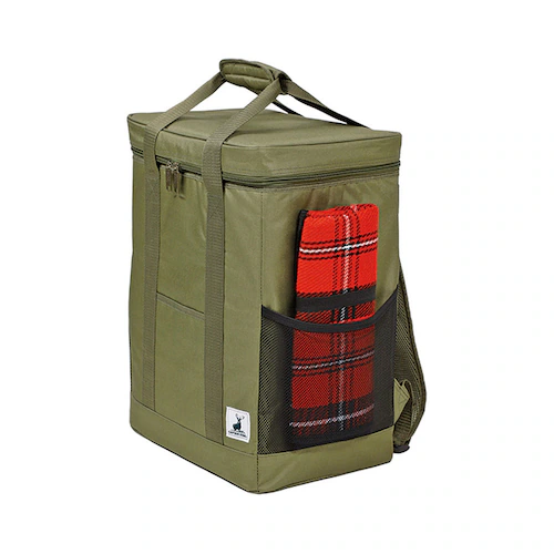 リュック型 クーラーバッグ 30L UE-620 オリーブ 【プラザセレクト】_3