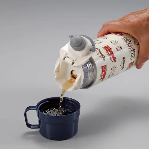 水筒 キッズ 子供 600ml 2WAY UE-3531 ハート【プラザセレクト】_9