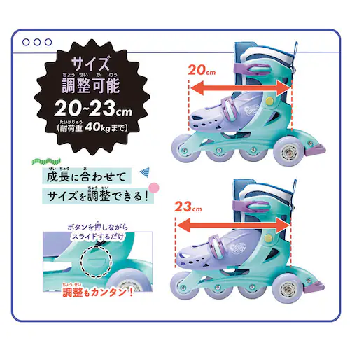 【クリスマスセール】マルカ株式会社 Rollin’ Posin’ Inline 196712 ブルー【プラザセレクト】_7