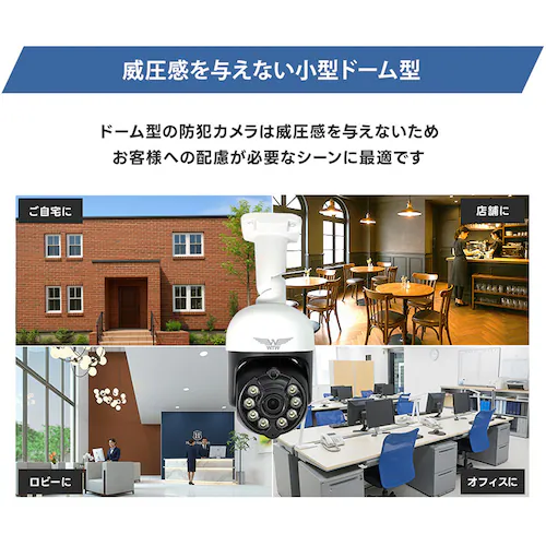 IP防犯灯パン・チルトカメラ みてるちゃん5Plus ホワイト WTW-EGDRY388GWX ホワイト【プラザセレクト】_10