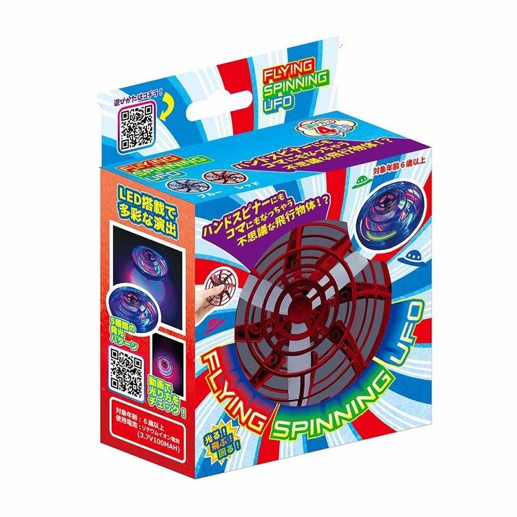 TKSK株式会社 フライングスピニングUFO 赤【プラザセレクト】 7337357