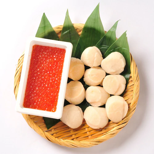 北海道産 いくら醤油漬&ほたてセット _5