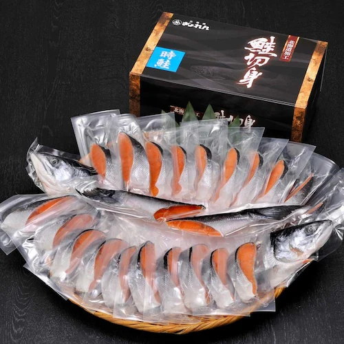 北海道産 塩時鮭姿切身(個包装)1.4kg _2