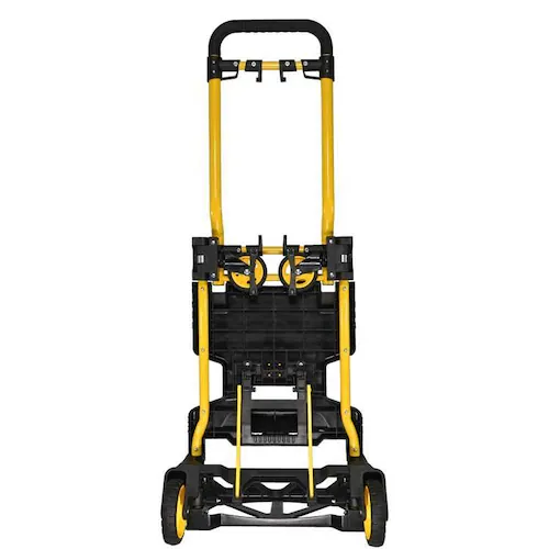 折りたたみ式2WAY台車 2in1 黒×黄色 SXWTD-FT585 【プラザセレクト】_4