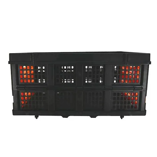 折りたたみ式バスケット 黒×オレンジ BXWT-H205 【プラザセレクト】_4